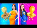 RICCA INCINTA VS POVERA INCINTA || Situazioni durante la gravidanza su 123 GO! GOLD