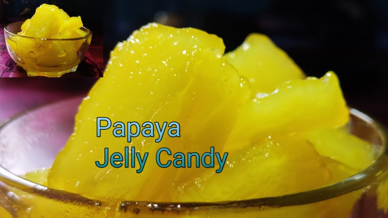 RAW Papaya Jelly Candy,कच्चा पपीता से Healthy and tasty जेल्ली कैंडी