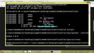 formacion python instalando el módulo virtualenv
