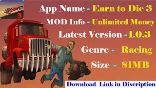 Download Earn to Die 3 MOD APK 1.0.3 (Unlimited Money) for Android