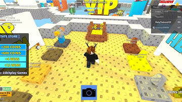 Toxic  players calling me hacker!(roblox sky wars)