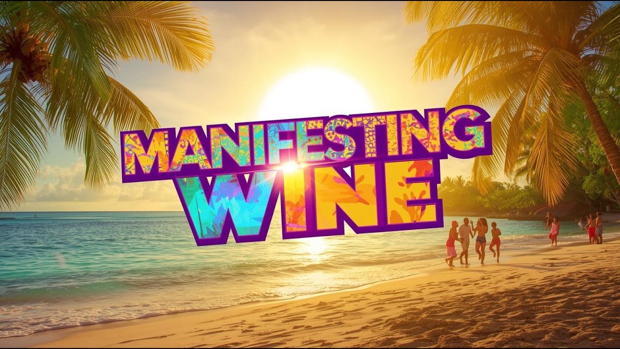 Manifesting Wine 🍷✨ | Tropical Soca Luck & Good Vibes