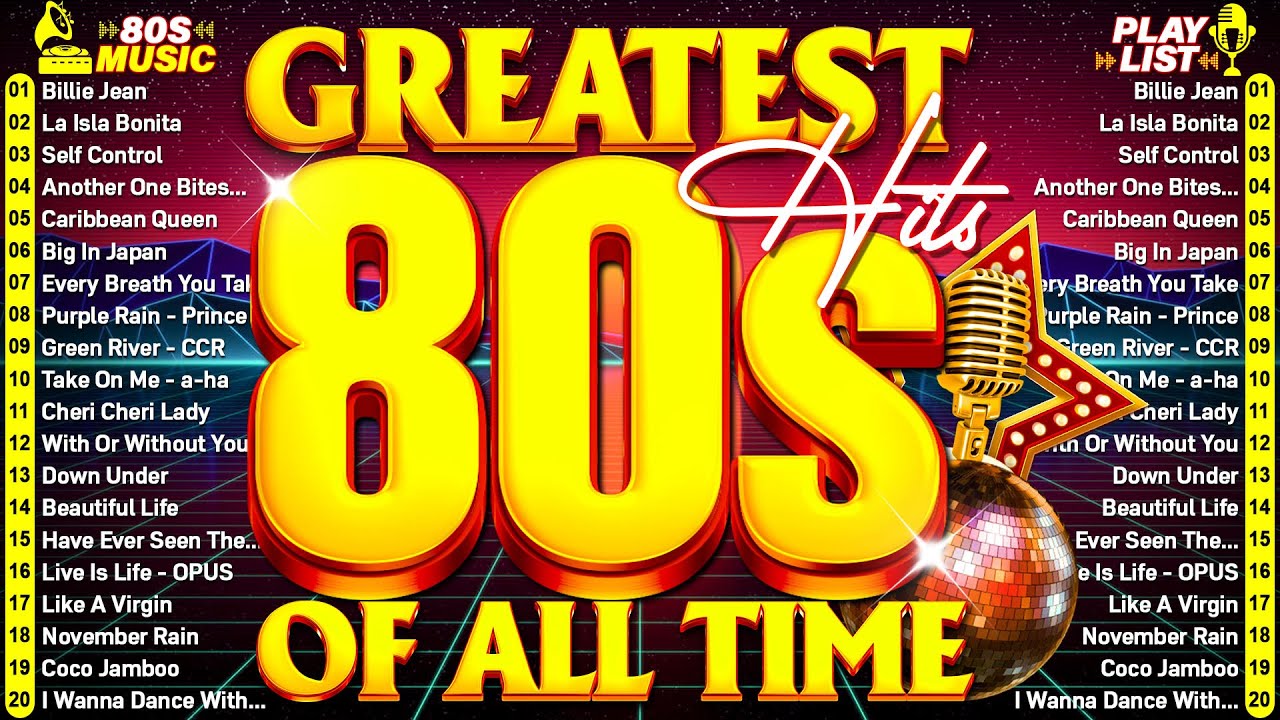 Back To The 80s - 80s Greatest Hits Album - 80s Music Hits Best Songs Of The 1980s