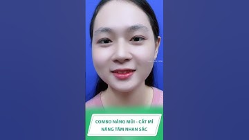 CHOÁNG VÁNG với kết quả NÂNG MŨI - CẮT MÍ sau 3 tháng của cô bé GenZ  2003 #short #nangmui #catmi