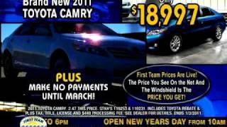 First Team Toyota End of Year Clearance Countdown.mov