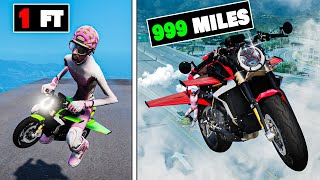 Upgrading Smallest to BIGGEST Flying Bike in GTA 5 screenshot 4