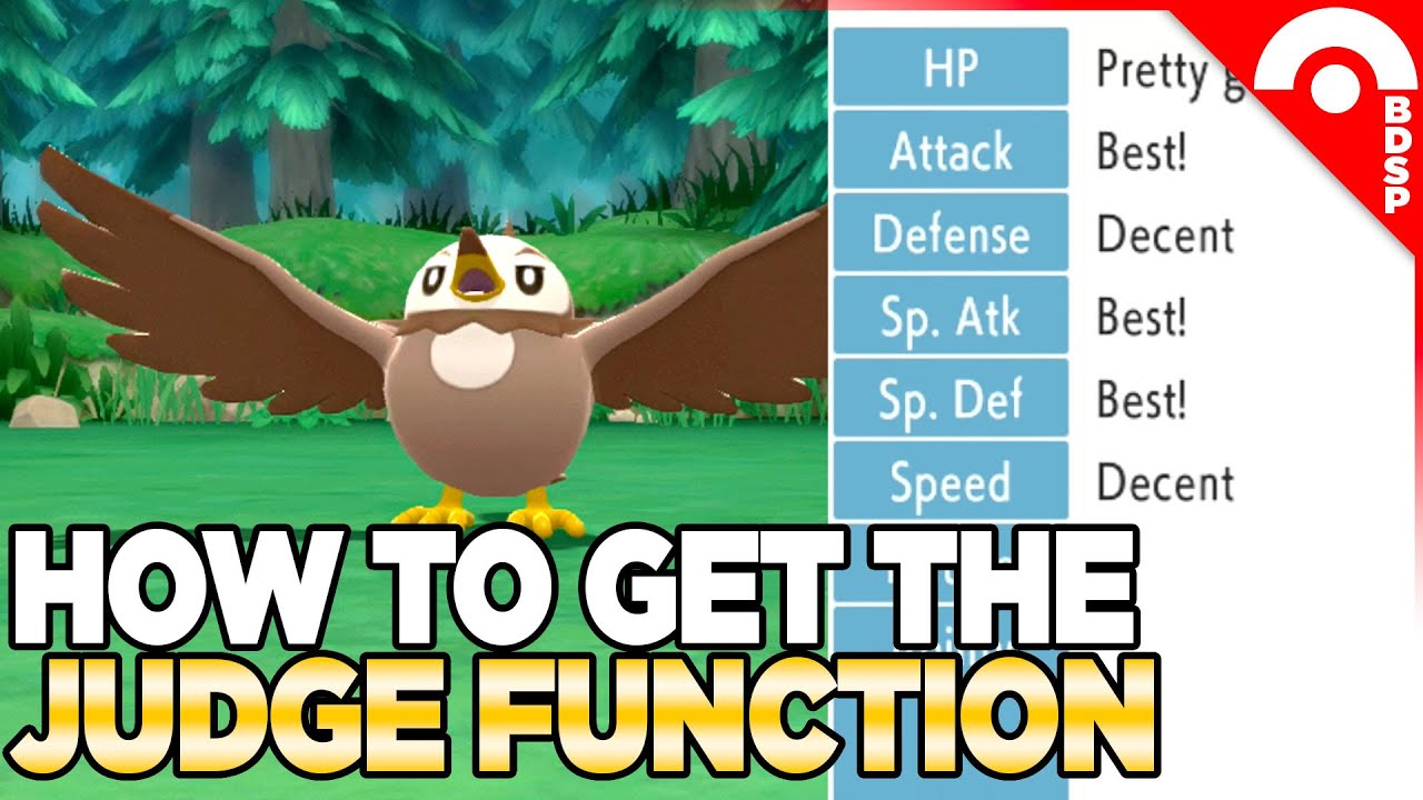 How to Get the Judge Function in Pokemon Brilliant Diamond & Shining Pearl