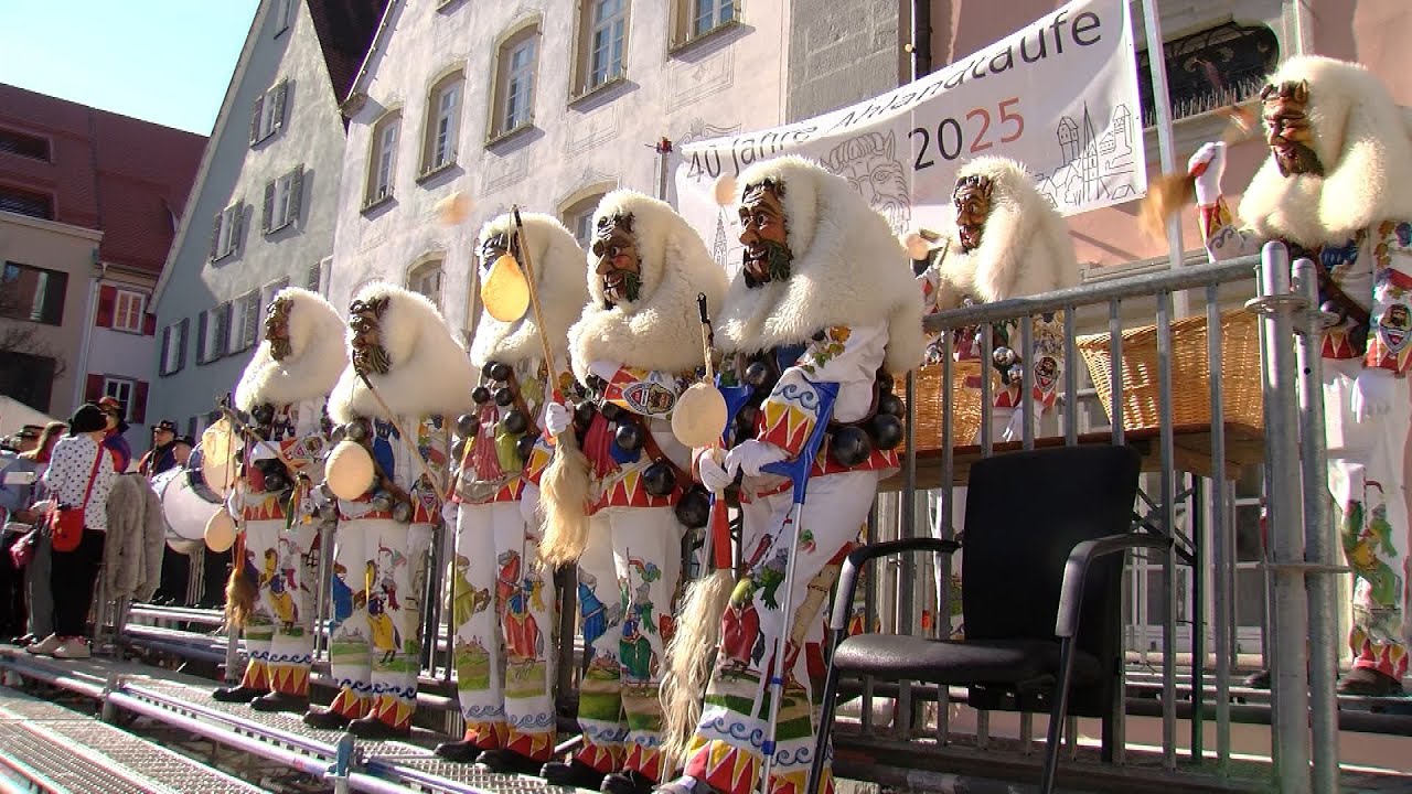 40 Jahre Ahlandtaufe: Rottenburger Fasnet endete mit Jubiläum
