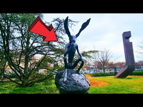 Video: National Gallery of Art Sculpture Garden a Washington, DC