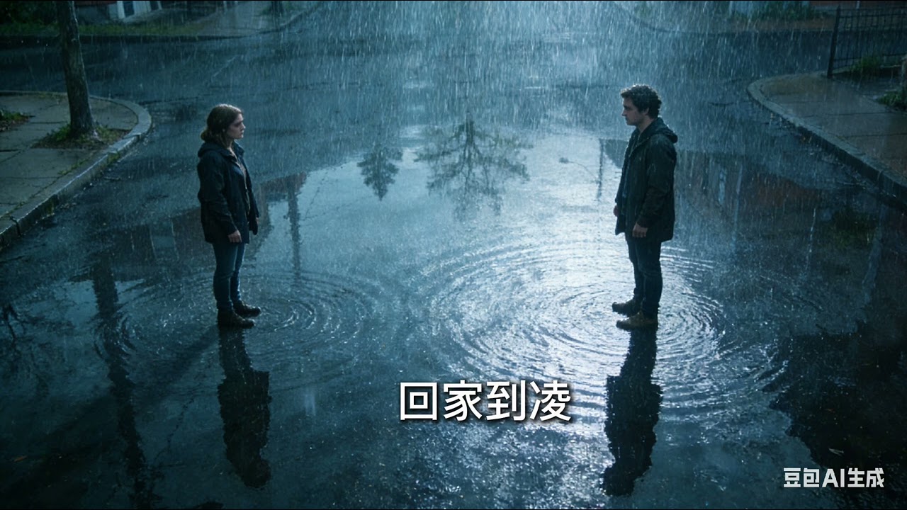 《雨停在我们中间》雨水冲淡那些誓言却冲不走你的侧脸