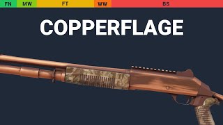 XM1014 Copperflage - Skin Float And Wear Preview