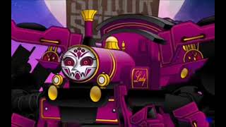 Trains formers 4 cursed lady track arachnis vs Thomas spider robot rosimus prime Emily Rosie 2012