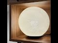 Video: Tango, Magnetic table lamp with globe sugared almond 25cm