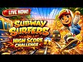 🔴 Subway Surfers Live 🔥 High Score Challenge | Nova Playz#gaming