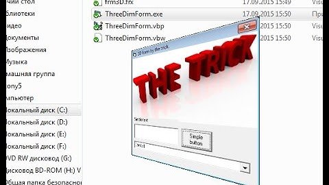 3D form Visual Basic 6 using DirectX9