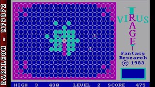 Virus Rage 1983 Fantasy Research - Pc Dos - Gameplay