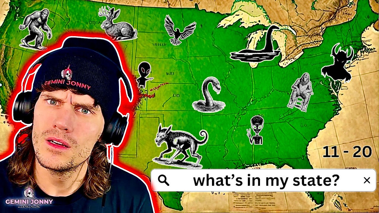 Unveiling the Scariest Cryptids from All 50 States (Part 2) - YouTube