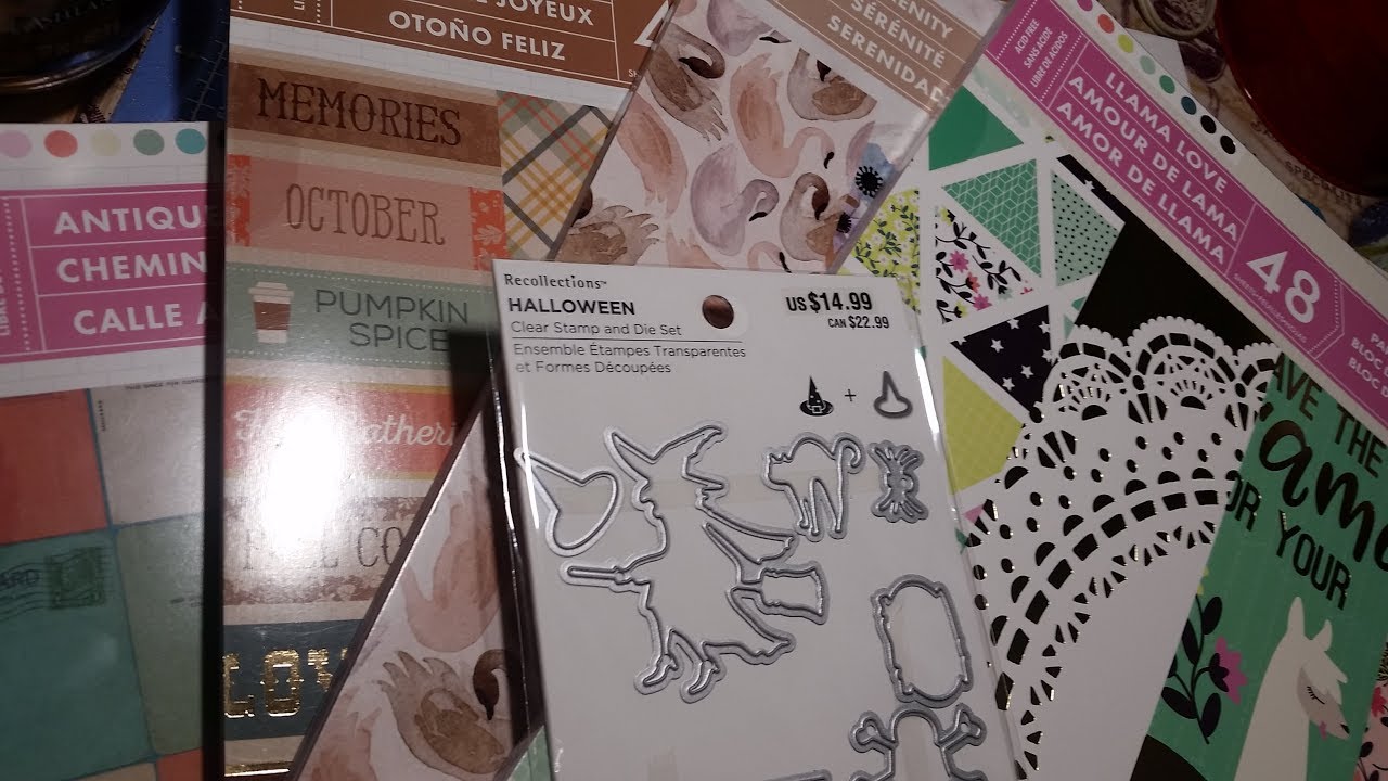 Michaels Haul ️ New Hot Buy Paper Pads ️ YAY!! 9/1/2017 YouTube