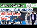 XAUUSD Analysis Today Hindi 25Nov024 | Gold Technical Analysis USOil Forex Forecast Price Prediction