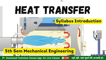 Heat Transfer(Syllabus Introduction) || 5th Sem Mechanical || SBTE Bihar Polytechnic