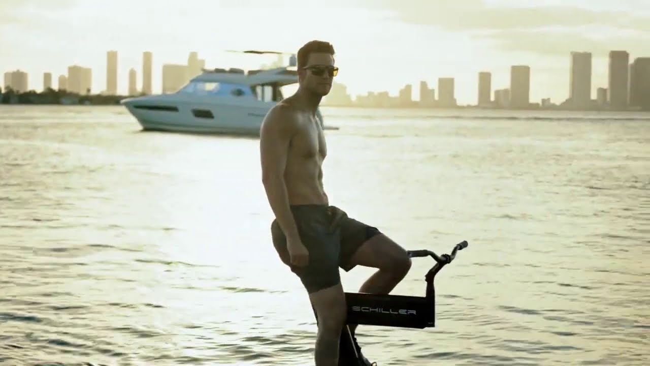 SCHILLER BIKES 💦  THE WORLD'S MOST RADICALLY REDESIGNED WATER BIKE 💦