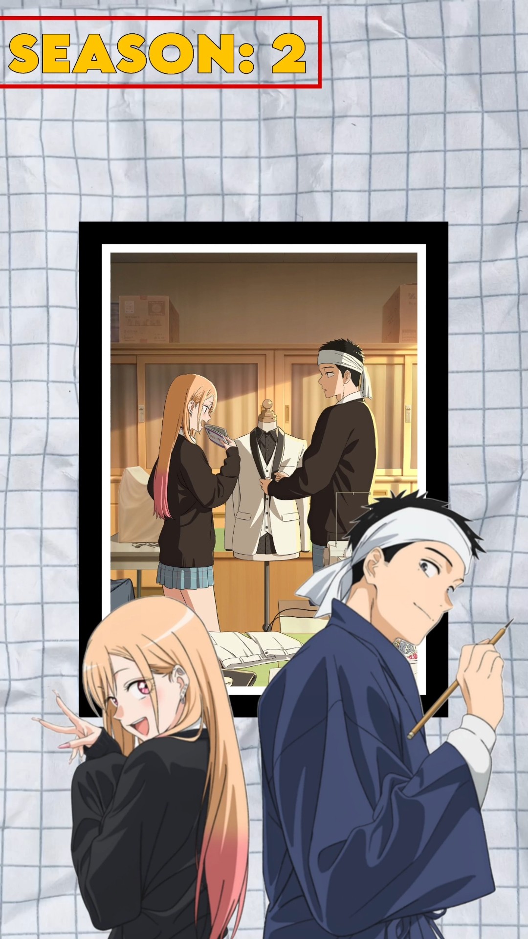 My Dress Up Darling Season 2 Main Trailer Is Out shorts anime My Dress Up Darling Season 2 Main Trailer Is Out shorts anime