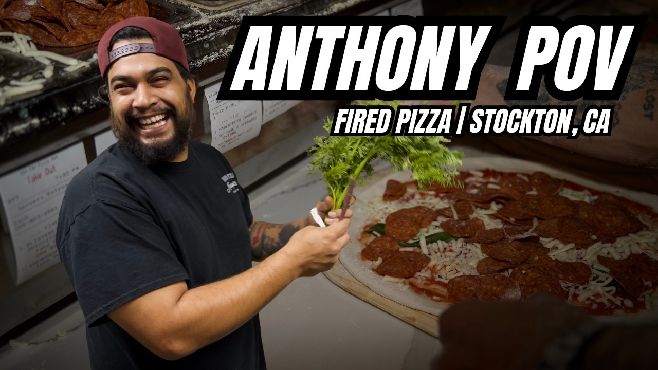 ANTHONY VISION WITH RAYBAN META GLASSES | FIRED PIZZA STOCKTON