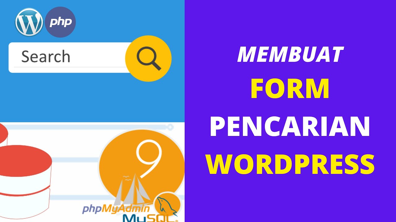 Membuat Pencarian Berdasarkan Database Sendiri di Wordpress