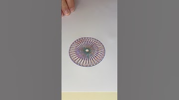 Beautiful Design #spirograph #art #asmr #viral #pattern #usa #skills #shorts