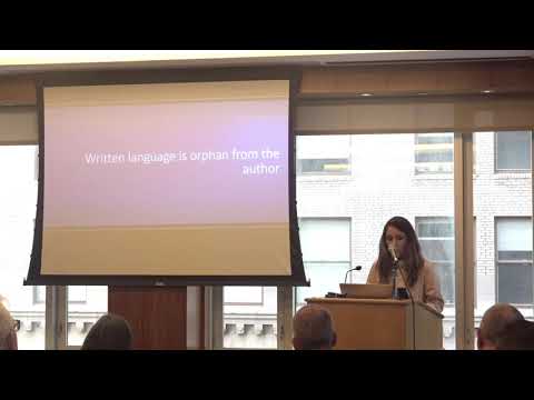 Laura Trujillo-Liñán - "بازی های کلمات: امروز چه کسی قدرت دارد؟"