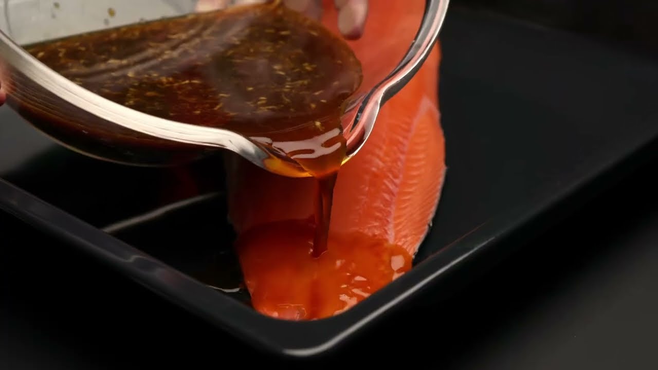 Запеченный лосось с укропным соусом | Духовой шкаф iOven | Рецепты TEKA