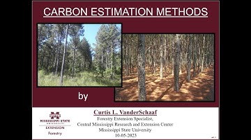 Forest Carbon Estimation Methods