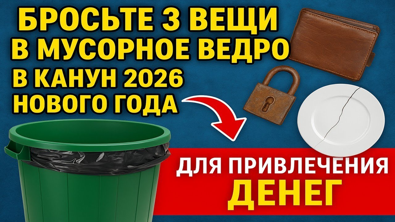 Не оставляйте эти 3 вещи в доме на Новый год - иначе беды будут повторяться весь 2026 год