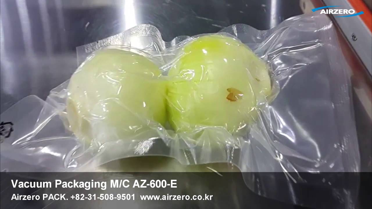 Peeled Onion Vacuum Packaging Machine AZ600E YouTube