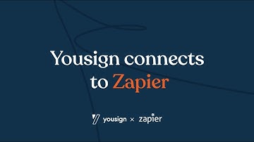 Yousign x Zapier: the best integrations with Yousign, without coding