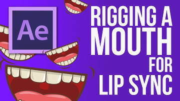 After Effects: How To Build a Mouth Rig For Lip Syncing (2D animation)