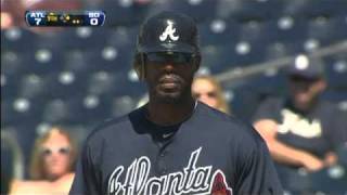 Heyward's RBI single