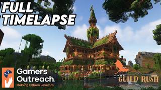 Complete Timelapse! Building our Guild Hall for Guild Rush 2025