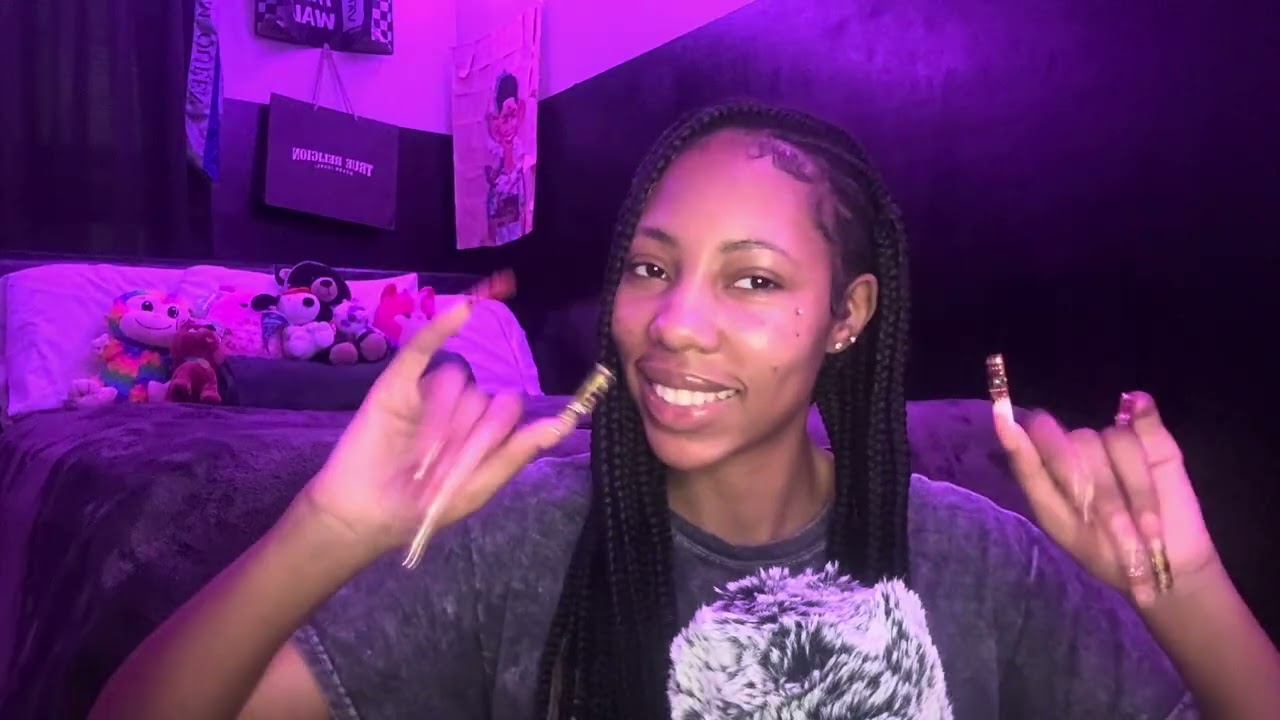 ASMR for Tingle Immunity 💅🏽💋 Extra Long Nail Tapping & Mouth Sounds