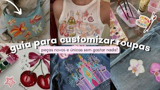 Complete guide to customizing clothes 🎨🎀 | tutorial for fabric and leather with tips and materials screenshot 5