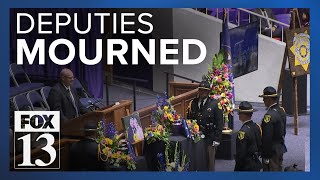 Married deputies killed in deadly crash mourned at memorial service