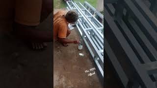 Pengecatan Besi Hollow Galvanis