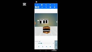 Easy 3D Kaaba Design in Pixellab 🕋✨ #Shorts #3DDesign
