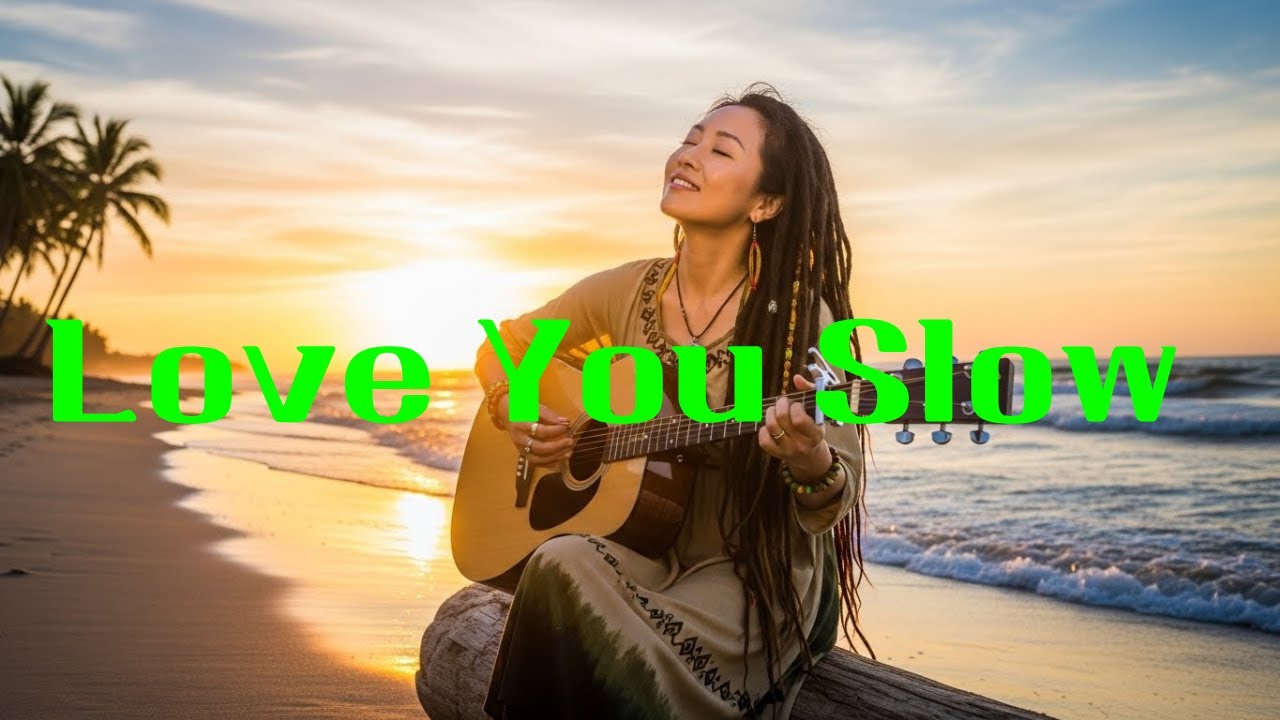 Slow Love at Sunset 🌅 | Romantic Reggae Love Song | Lovers Rock Chill Vibes