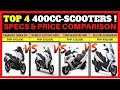 400CC SCOOTERS IN THE PHILIPPINES | PRICE AND SPECS COMPARISON | EXPRESSWAY LEGAL MAXI-SCOOTERS