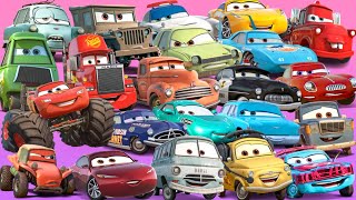 Looking For Disney Pixar Cars Lightning Mcqueen, Hudson Hornet, Luigi,Brick Yardley,Bubba Wheelhouse