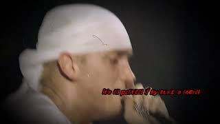 Eminem - Sing For The Moment (lyrics) explicit Resimi