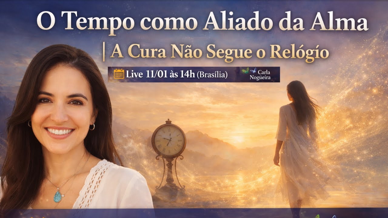 O Tempo como Aliado da Alma | A Cura Não Segue o Relógio (𝗟𝗶𝘃𝗲 #𝟯𝟱)