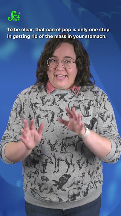 When your stomach can't dissolve it, Coke can. #shorts #science #SciShow