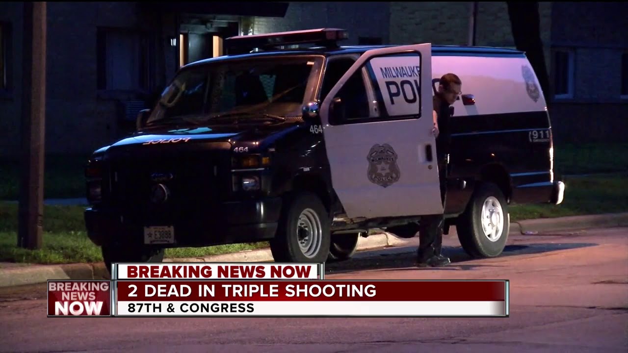 Milwaukee triple shooting leaves 2 teens dead, 1 injured - YouTube